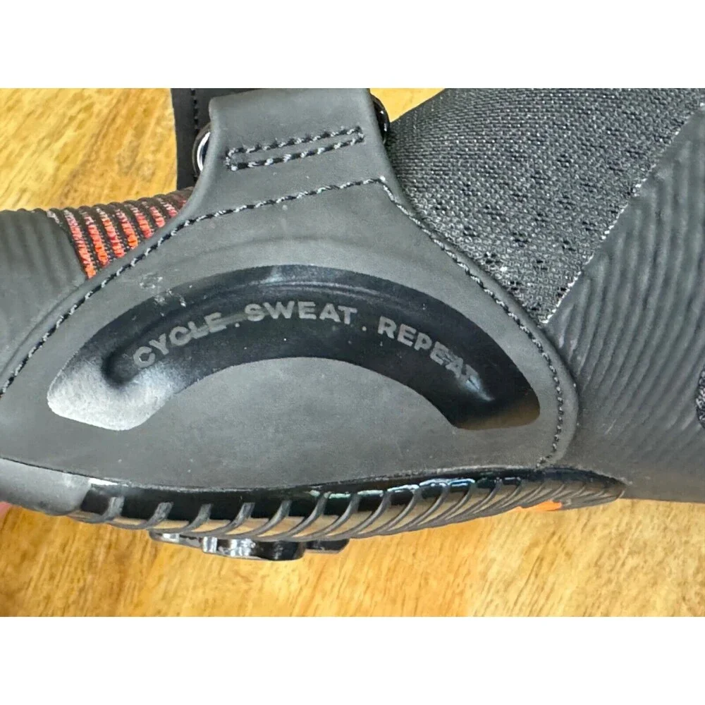 Nike Superrep Cycle Black Red Orange Cycling Shoes CW2191-008 Men Size 8